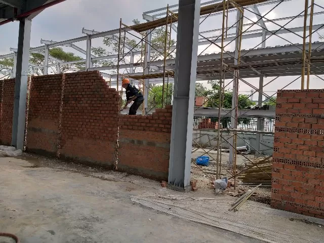 C&ocirc;ng tác x&acirc;y tường