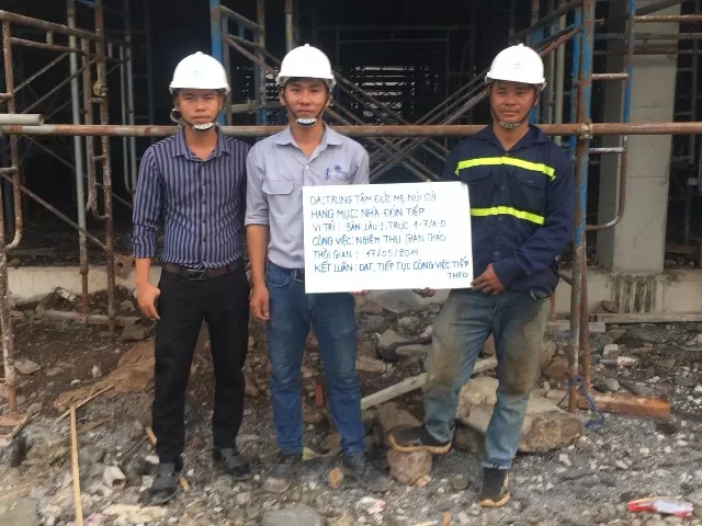 Q&uacute;a tr&igrave;nh nghiệm thu chuyển c&ocirc;ng đoạn
