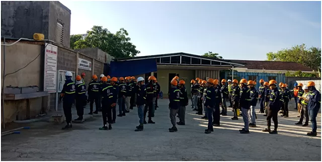 C&ocirc;ng việc thi c&ocirc;ng ch&iacute;nh thức bắt đầu ng&agrave;y sau khi chiến dịch gi&atilde;n c&aacute;ch x&atilde; hội chống covid-19 kết th&uacute;c