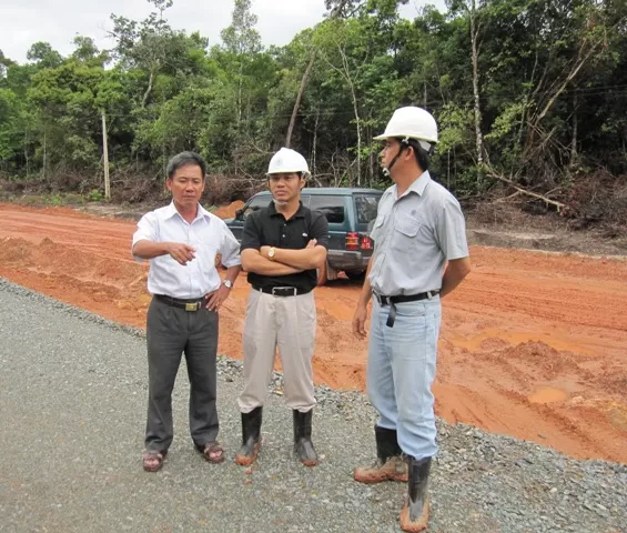 Đường trục Bắc - Nam đảo Phú Quốc